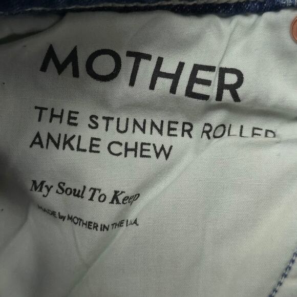 MOTHER Classic Denim Wide Leg Jeans - Picture 8 of 12